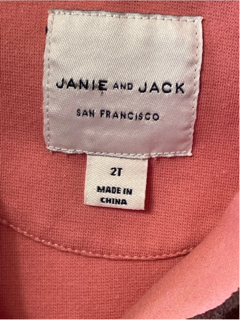 Janie and Jack Girls Pink Equestrian Blazer Size 2T Horse Button Front